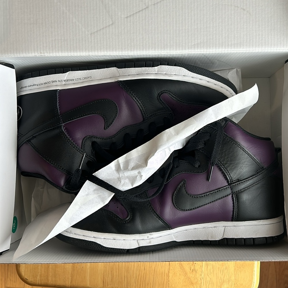 Nike Men’s Dunk high top Fragment